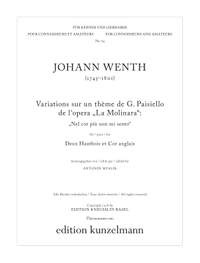 Wenth, Johann: Variationen über ein Thema von G. Paisiello über ''La Molinara''