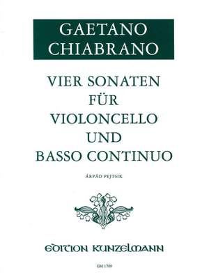 Chiabrano, Gaetano: 4 Sonaten