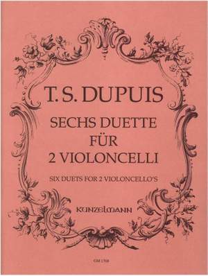 Dupuis, Thomas Sanders: Sechs Duette