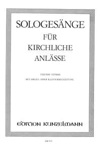 Sologesänge für kirchliche Anlässe