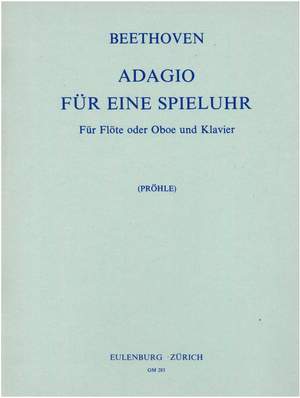 Beethoven, Ludwig van: Adagio für eine Spieluhr  WoO 33/1