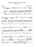 Beethoven, Ludwig van: Adagio für eine Spieluhr  WoO 33/1 Product Image