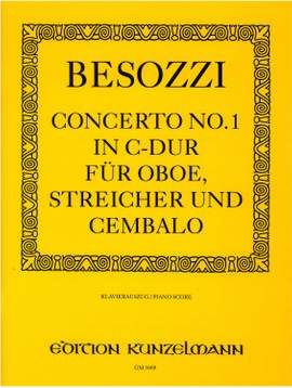 Besozzi, Carlo: Konzert für Oboe Nr.1 C-Dur