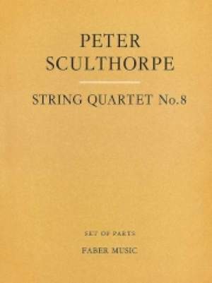 Peter Sculthorpe: String Quartet No.8