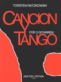 Ratzgowski, T: Cancion y Tango for 3 guitars