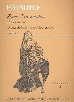 Paisible, J: 2 Trio Sonatas