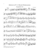Beyer, Franz: Kadenzen zu Mozart Flötenkonzerten  KV 313 / KV 314 / KV 315 Product Image