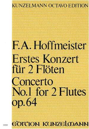 Hoffmeister, Franz Anton: Konzert Nr. 1 für 2 Flöten D-Dur op. 64