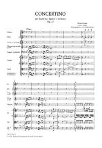 Danzi, Franz: Concertino für Klarinette, Fagott und Orchester B-Dur op. 47 Product Image