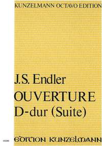 Endler, Johann Samuel: Ouverture D-Dur für Violine und Orchester D-Dur