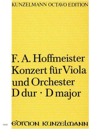 Hoffmeister, Franz Anton: Konzert für Viola D-Dur