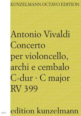 Vivaldi, Antonio: Konzert für Violoncello C-Dur RV 399