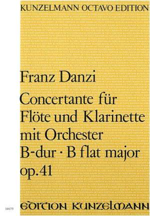Danzi, Franz: Concertante für Flöte und Klarinette op. 41 B-Dur
