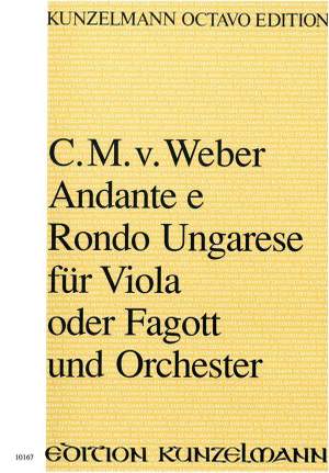 Weber, Carl Maria von: Andante e Rondo Ungarese c-Moll op. 35