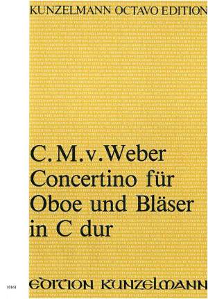 Weber, Carl Maria von: Concertino für Oboe und Bläser C-Dur