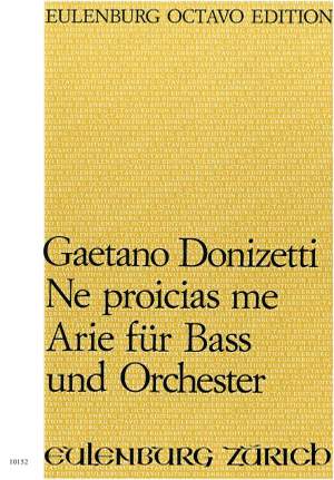 Donizetti, Gaetano: Ne proicias me E-Dur