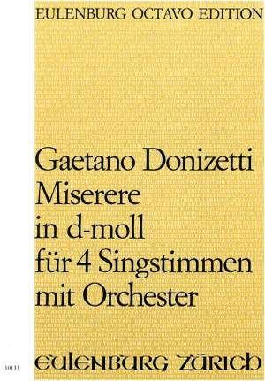 Donizetti, Gaetano: Miserere d-Moll