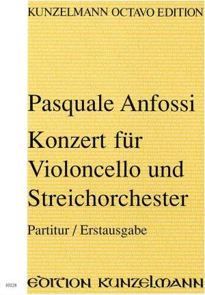 Anfossi, Pasquale: Konzert für Violoncello