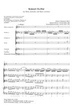 Bach, Johann Sebastian: Konzert für Oboe Es-Dur BWV 1053 Product Image