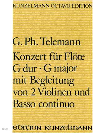 Telemann, Georg Philipp: Konzert für Flöte G-Dur TWV 51:G1
