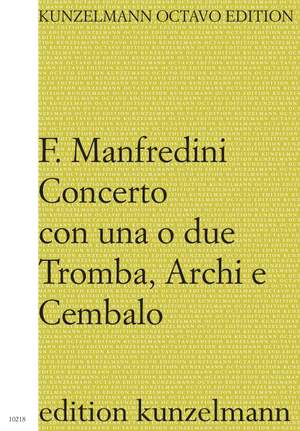 Manfredini, Francesco: Konzert für 1 oder 2 Trompeten
