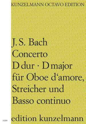 Bach, Johann Sebastian: Konzert für Oboe d'amore D-Dur BWV 1053
