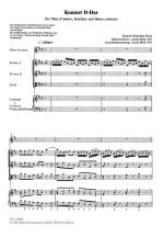 Bach, Johann Sebastian: Konzert für Oboe d'amore D-Dur BWV 1053 Product Image