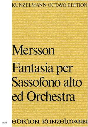 Mersson, Boris: Fantasie für Saxofon  op. 37