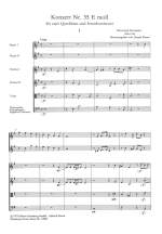 Graupner, Christoph: Konzert Nr. 35 für 2 Flöten e-Moll Product Image