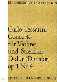 Tessarini, Carlo: Konzert für Violine D-Dur op. 1/4