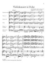 Tessarini, Carlo: Konzert für Violine D-Dur op. 1/4 Product Image