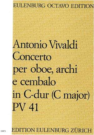 Vivaldi, Antonio: Konzert für Oboe C-Dur PV  41