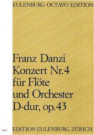 Danzi, Franz: Konzert für Flöte Nr. 4 D-Dur op. 43