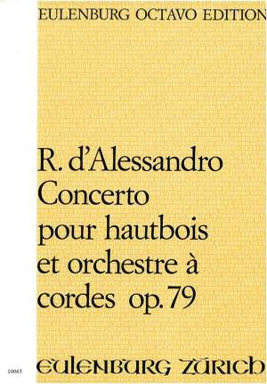 D'Alessandro, Raffaele: Konzert für Oboe  op. 79