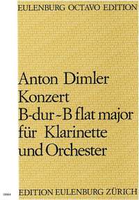 Dimler, Anton: Konzert für Klarinette B-Dur