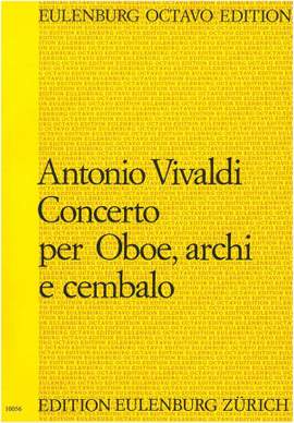 Vivaldi, Antonio: Konzert für Oboe C-Dur PV 44