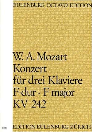 Mozart, Wolfgang Amadeus: Konzert für 3 Klaviere F-Dur KV 242