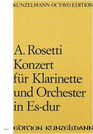 Rosetti, Antonio: Konzert für Klarinette Nr. 1 Es-Dur Murray C62