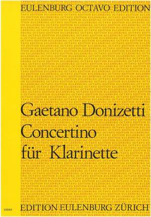 Donizetti, Gaetano: Concertino (Allegretto) für Klarinette B-Dur