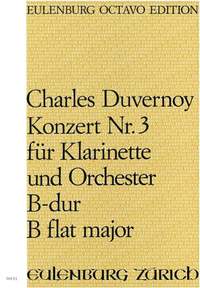 Duvernoy, Charles: Konzert für Klarinette Nr. 3 B-Dur