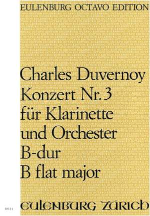 Duvernoy, Charles: Konzert für Klarinette Nr. 3 B-Dur