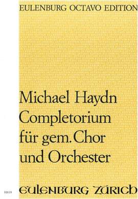 Haydn, Michael: Completorium