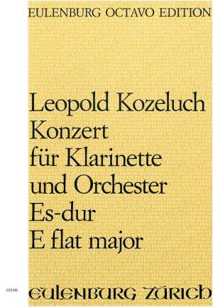 Kozeluch, Leopold Anton: Konzert für Klarinette Nr. 1 Es-Dur