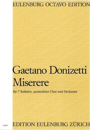 Donizetti, Gaetano: Miserere g-Moll