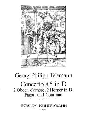 Telemann, Georg Philipp: Concerto à 5 D-Dur TWV 44:2