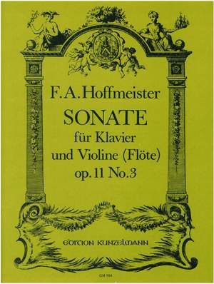 Hoffmeister, Franz Anton: Sonate  op. 11/3