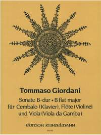 Giordani, Tommaso: Sonate B-Dur op. 30/3