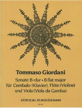 Giordani, Tommaso: Sonate B-Dur op. 30/3