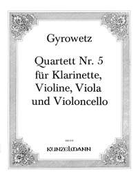 Gyrowetz, Adalbert: Quartett Nr.5 Es-Dur