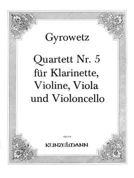 Gyrowetz, Adalbert: Quartett Nr.5 Es-Dur